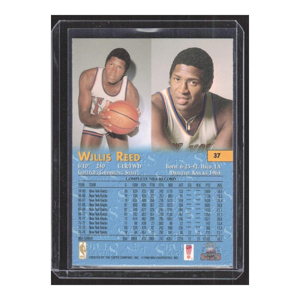 1998 Topps Golden Greats Willis Reed Knicks #37