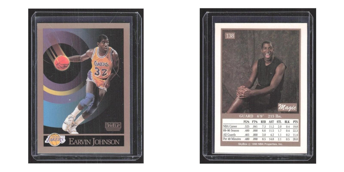1990 SkyBox Earvin Johnson Lakers #138