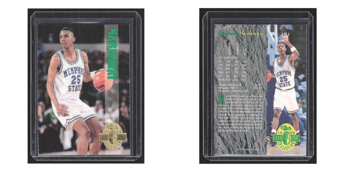 1993 Classic 4 Sport Collection Anfernee Hardaway Memphis State #2