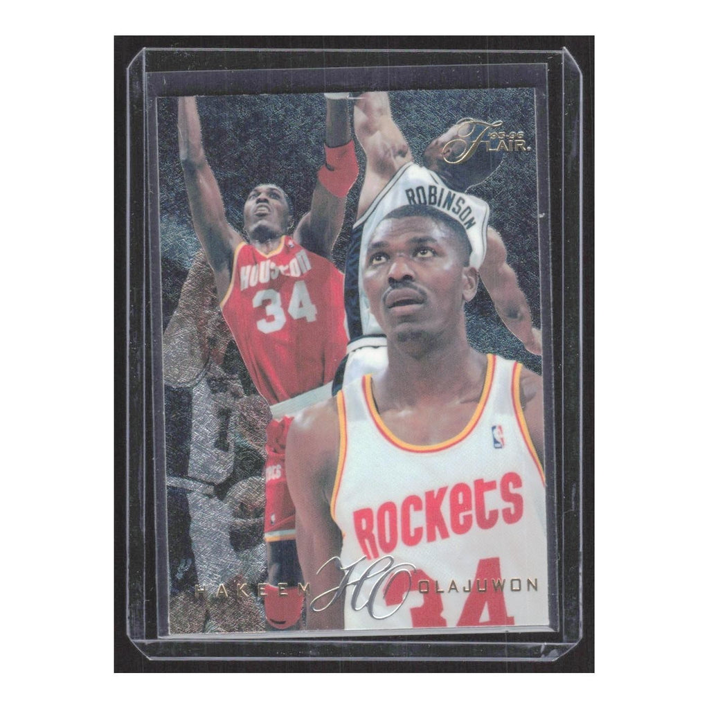 1995 Flair Hakeem Olajuwon Rockets #52