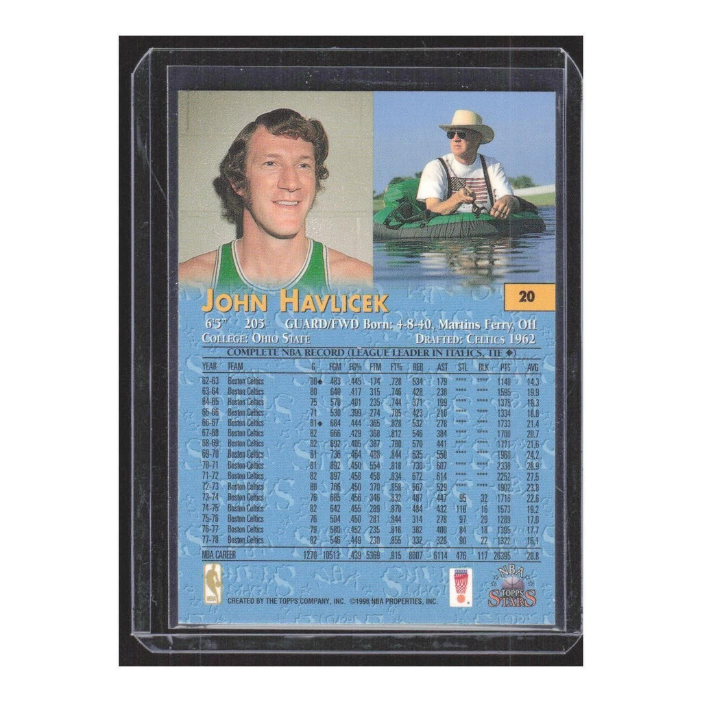 1998 Topps Golden Greats John Havlicek Celtics #20