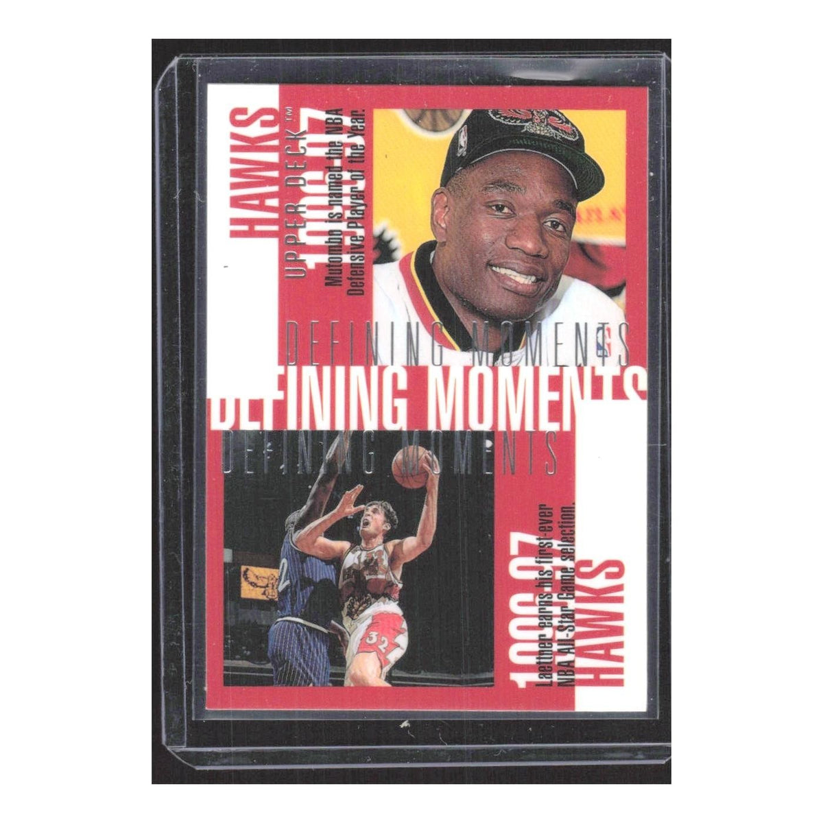1998 Upper Deck Dikembe Mutombo Hawks #331