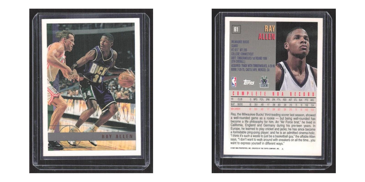 1997 Topps Ray Allen Bucks #61