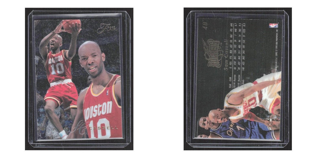 1995 Flair Sam Cassell Rockets #48