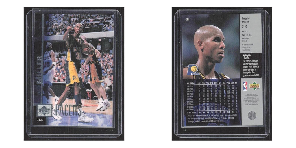 1997 Upper Deck Reggie Miller Pacers #231