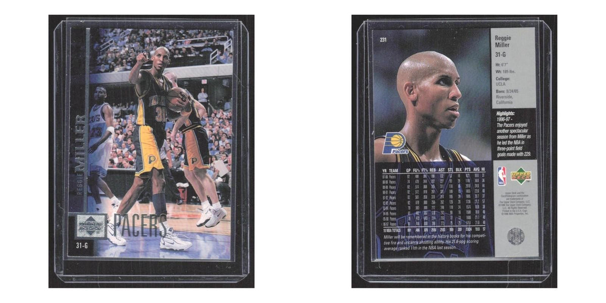 1997 Upper Deck Reggie Miller Pacers #231