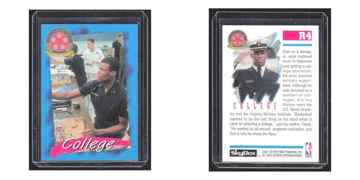 1992 SkyBox David Robinson Flagship Series David Robinson Spurs #R4
