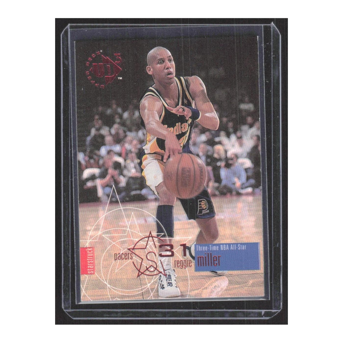 1997 Upper Deck UD3 Reggie Miller Pacers #36