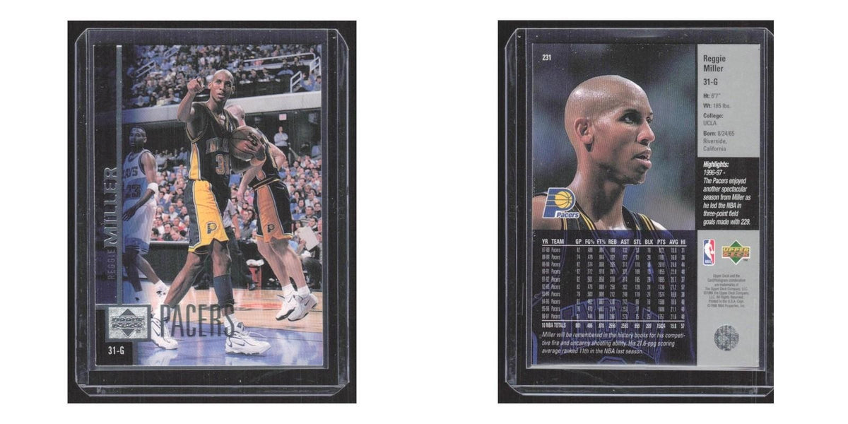 1997 Upper Deck Reggie Miller Pacers #231