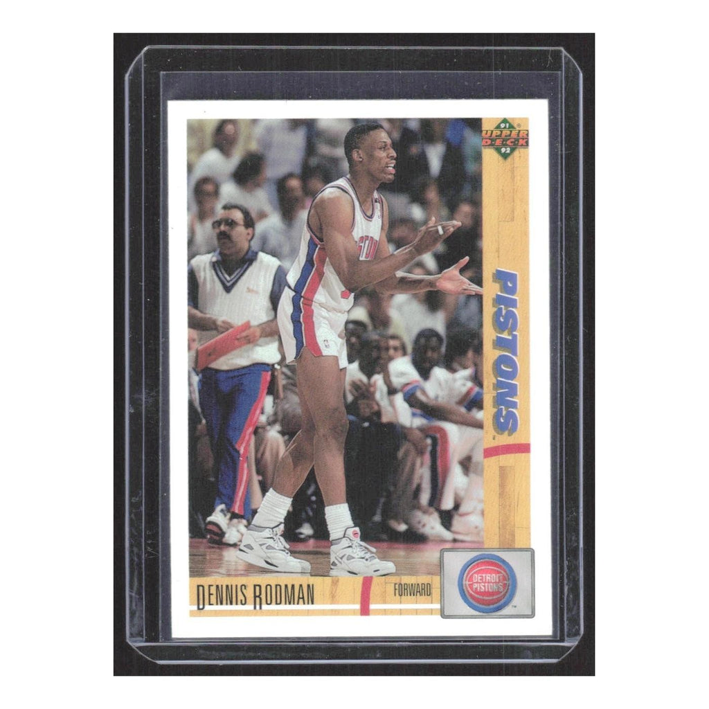 1992 Upper Deck Dennis Rodman Pistons #185