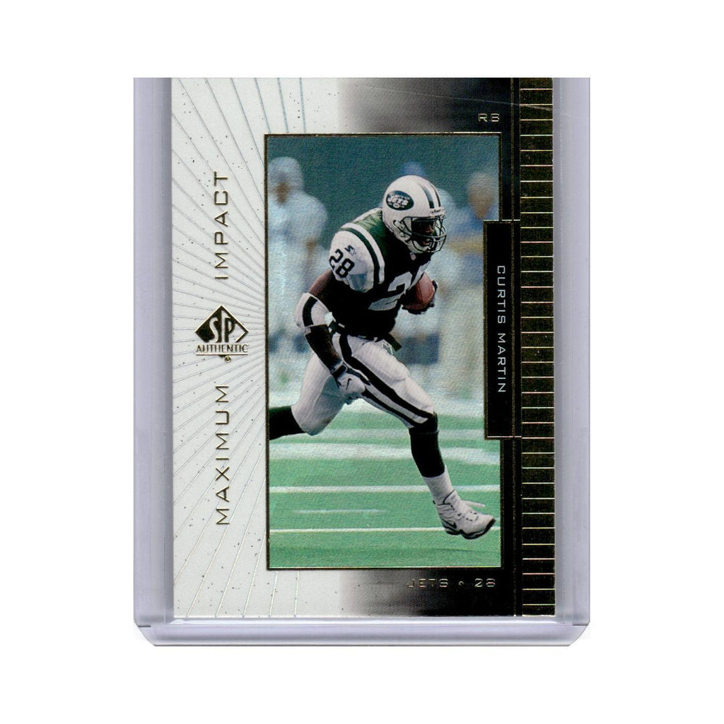 Curtis Martin 1998 SP Authentic #28 New York Jets Football Card NM