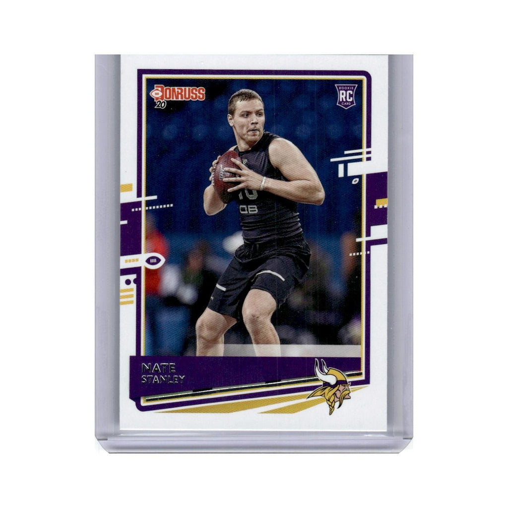 Nate Stanley 2020 Donruss #300 Minnesota Vikings Football Card NM