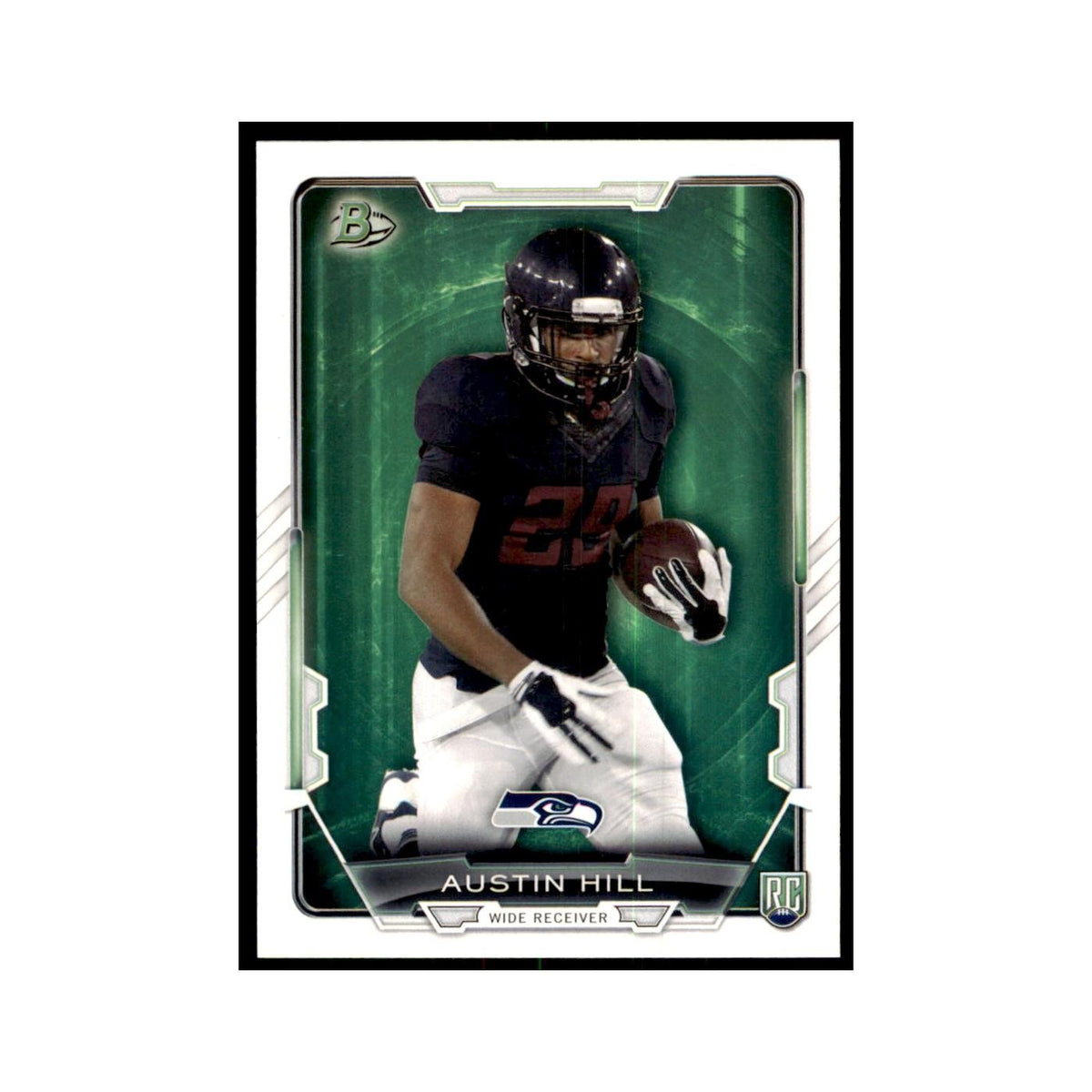 2015 Bowman Austin Hill RC Football Cards #64