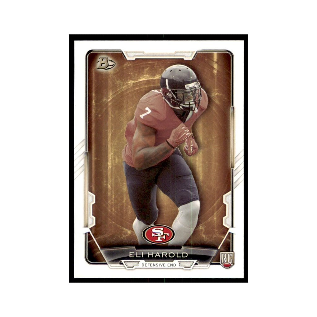 2015 Bowman Eli Harold RC Football Cards #69