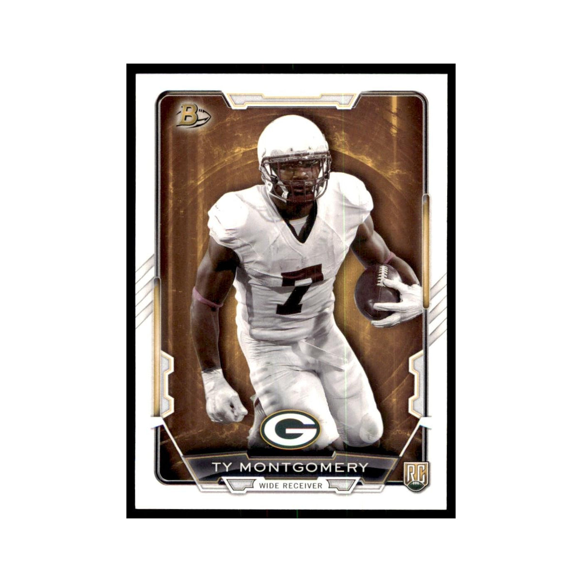 2015 Bowman Ty Montgomery RC Football Cards #51