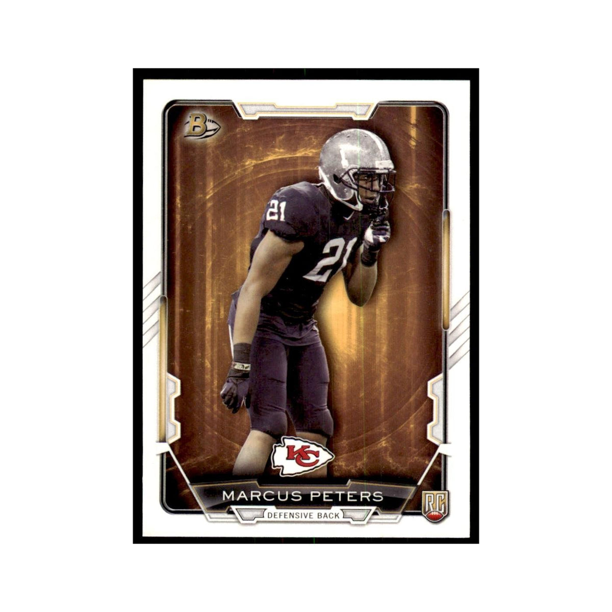 2015 Bowman Marcus Peters RC Football Cards #1