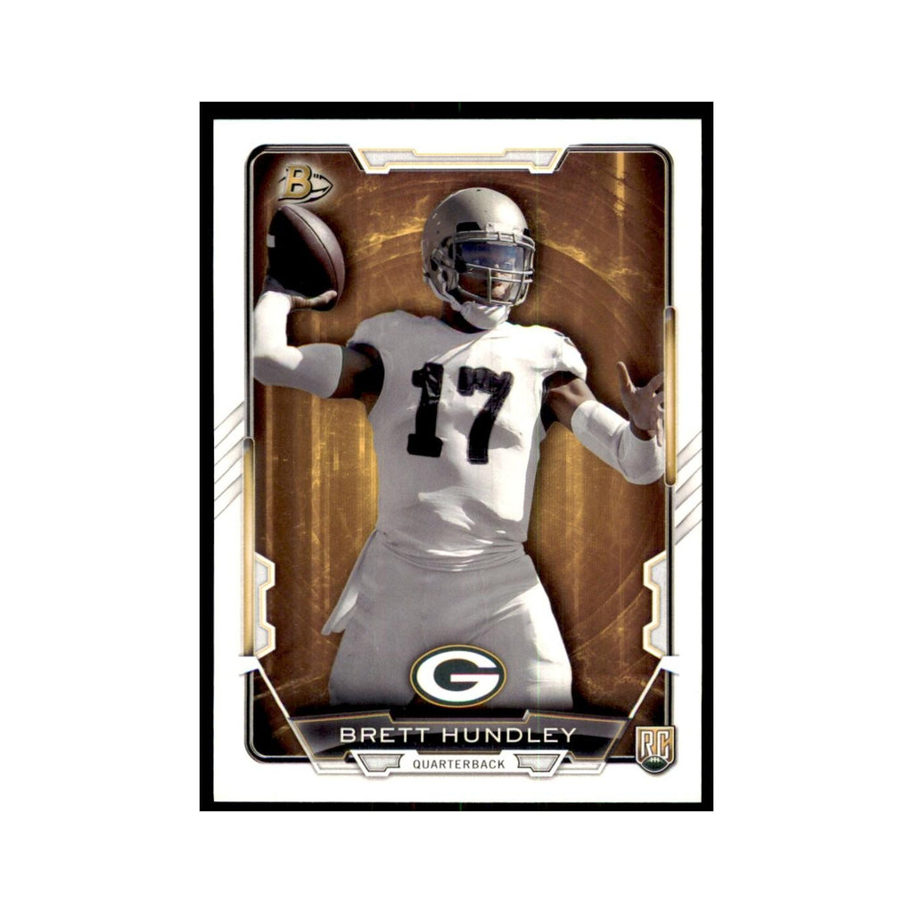 2015 Bowman Brett Hundley RC Football Cards #24