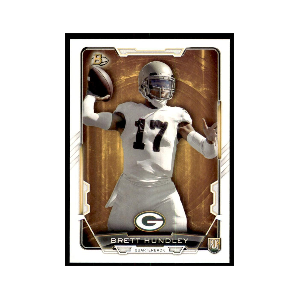 2015 Bowman Brett Hundley RC Football Cards #24