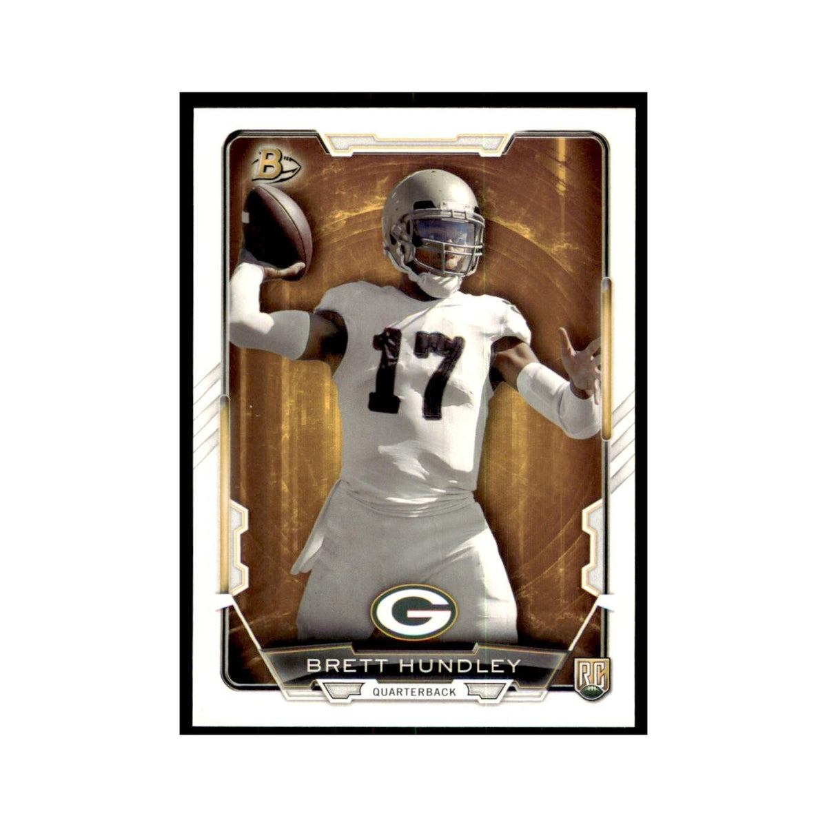 2015 Bowman Brett Hundley RC Football Cards #24