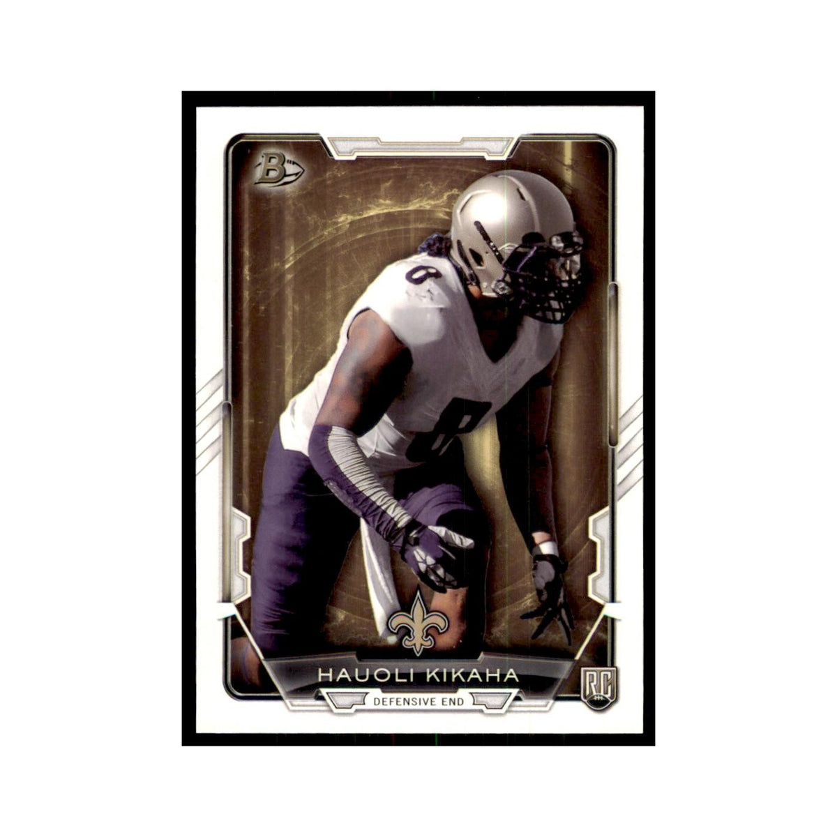 2015 Bowman Hauoli Kikaha RC Football Cards #9