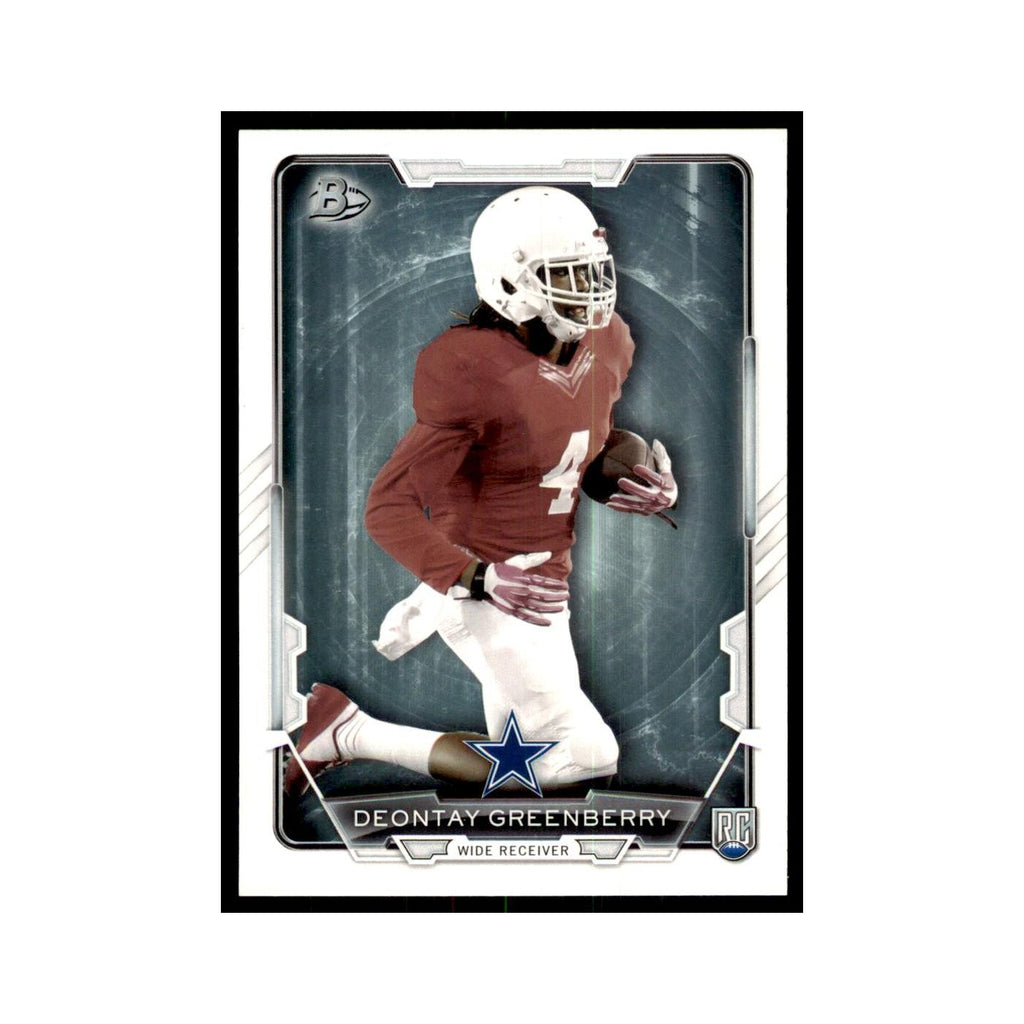 2015 Bowman Deontay Greenberry RC Football Cards #56