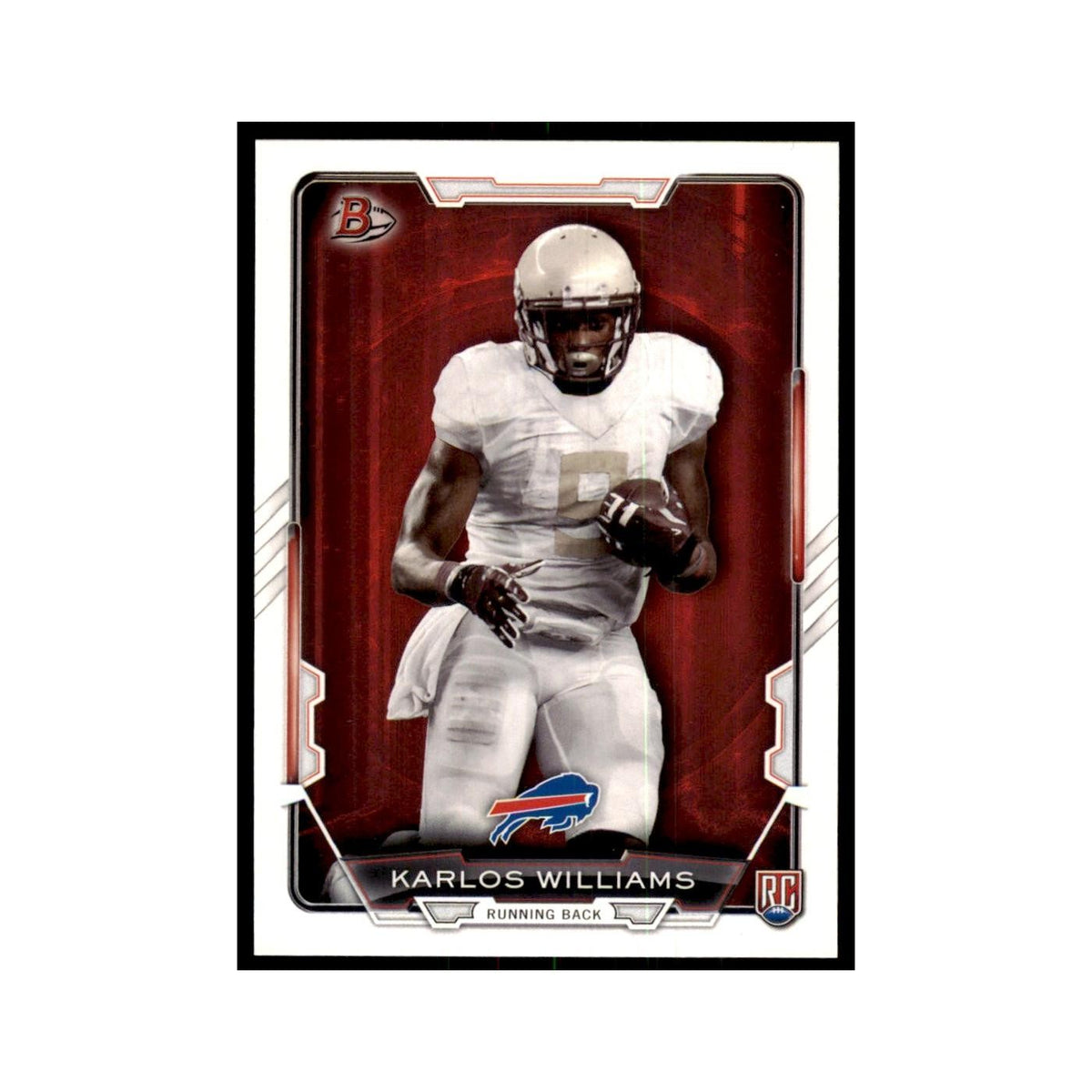 2015 Bowman Karlos Williams RC Football Cards #34
