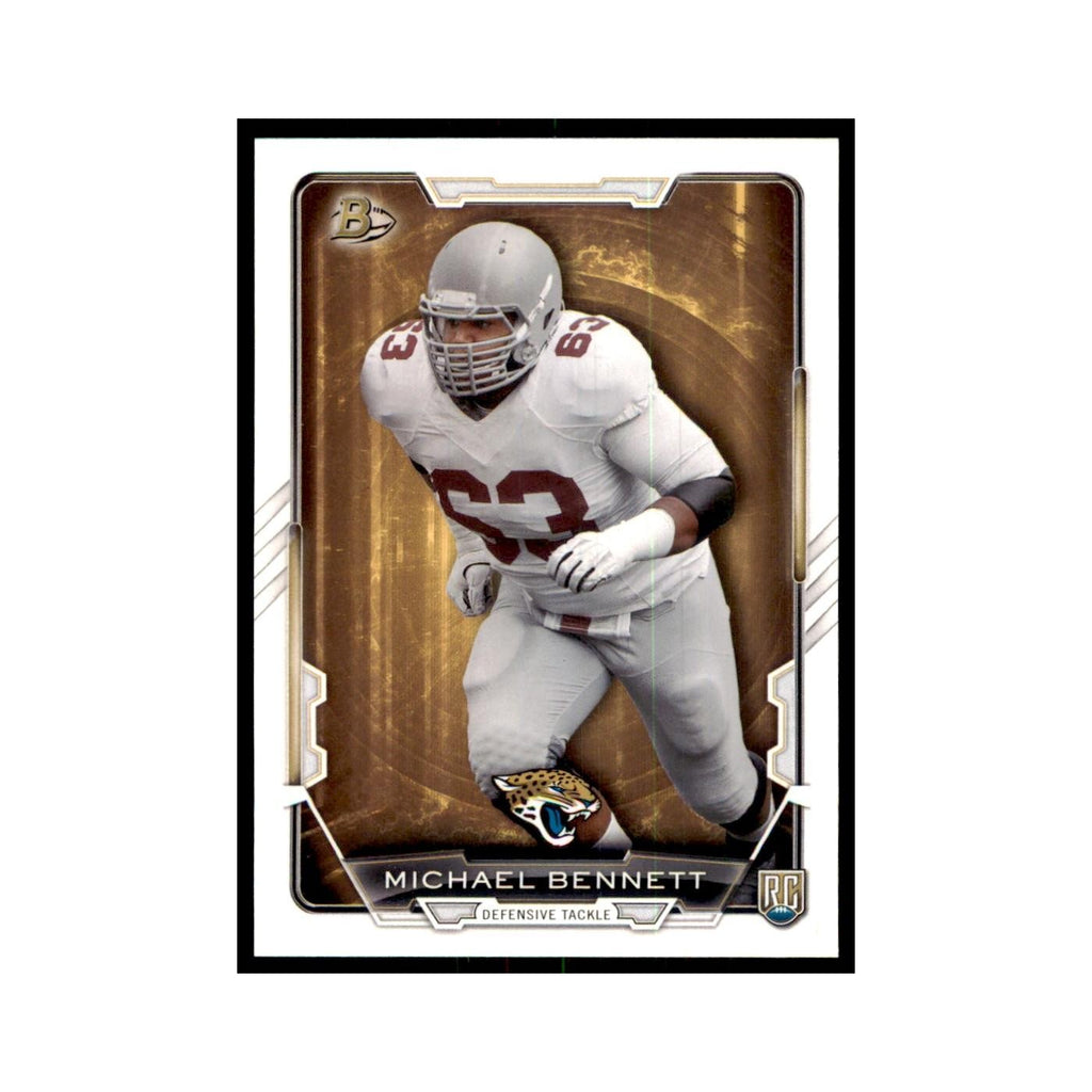 2015 Bowman Michael Bennett RC Football Cards #11
