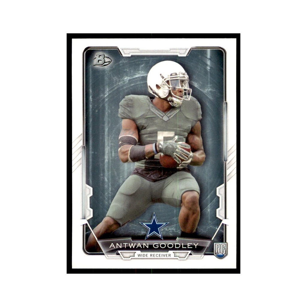 2015 Bowman Antwan Goodley RC Football Cards #53