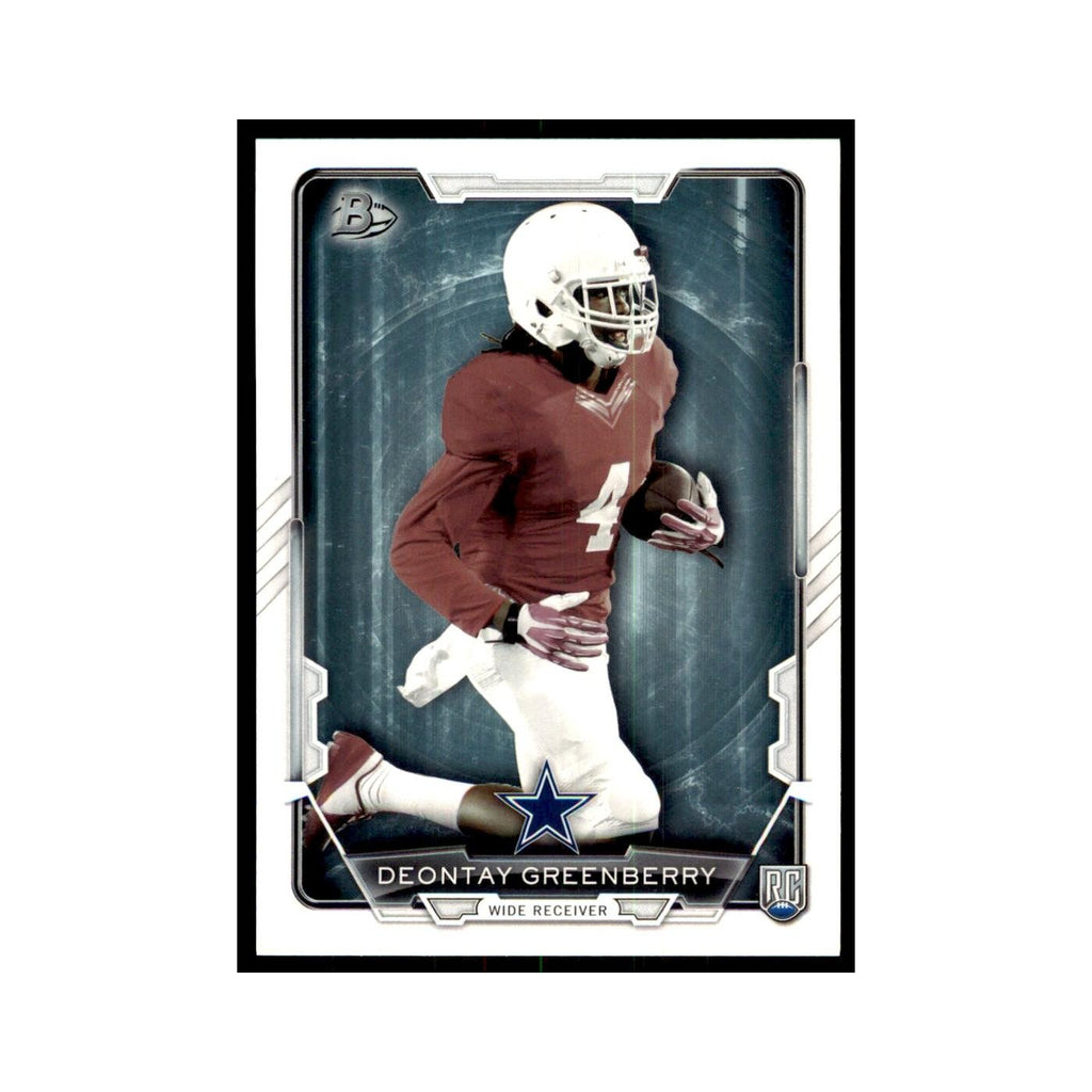 2015 Bowman Deontay Greenberry RC Football Cards #56