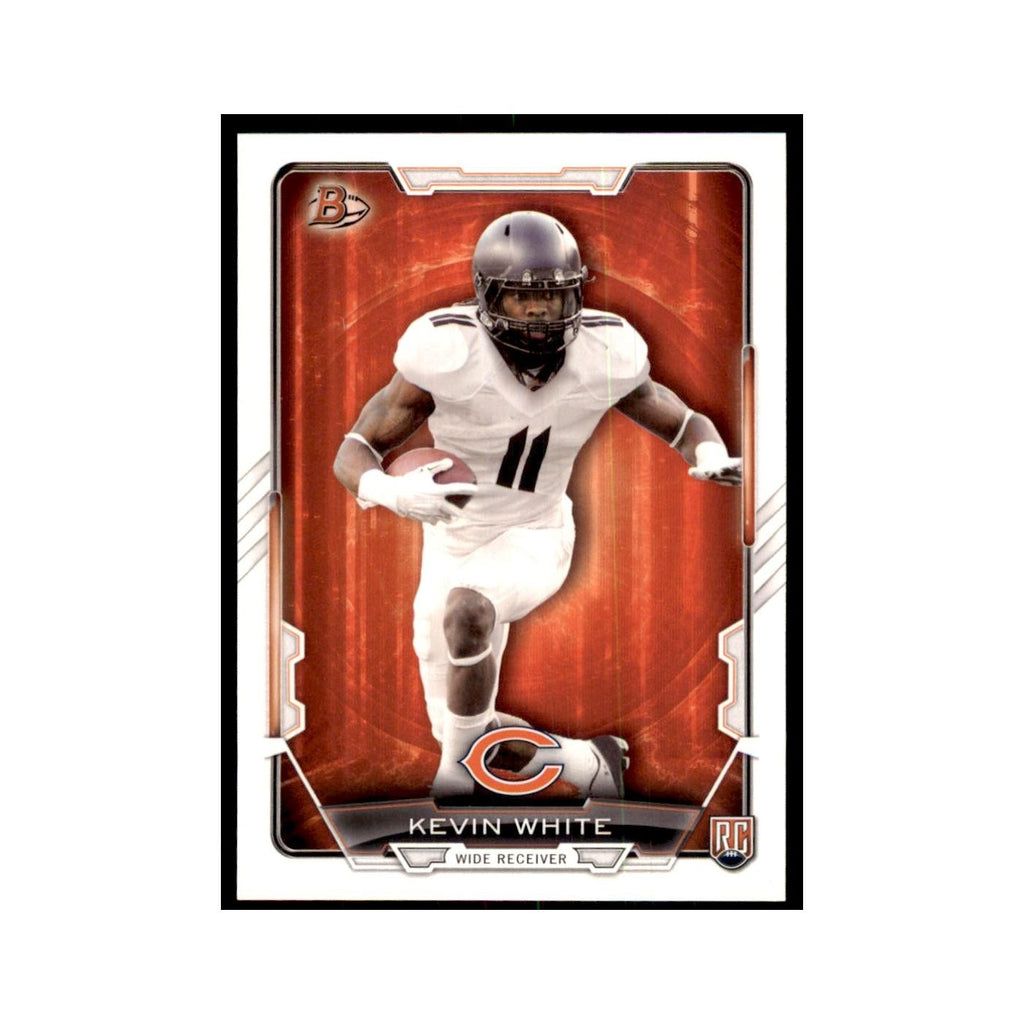 2015 Bowman Kevin White RC Football Cards #75