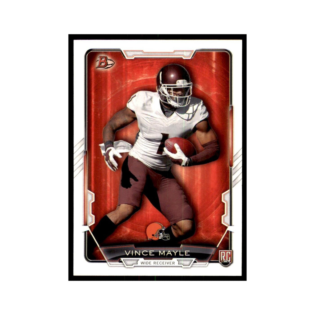 2015 Bowman Vince Mayle RC Football Cards #82