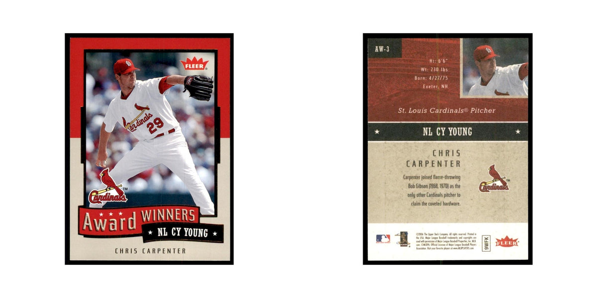 2006 Fleer Chris Carpenter Baseball Cards #AW-3