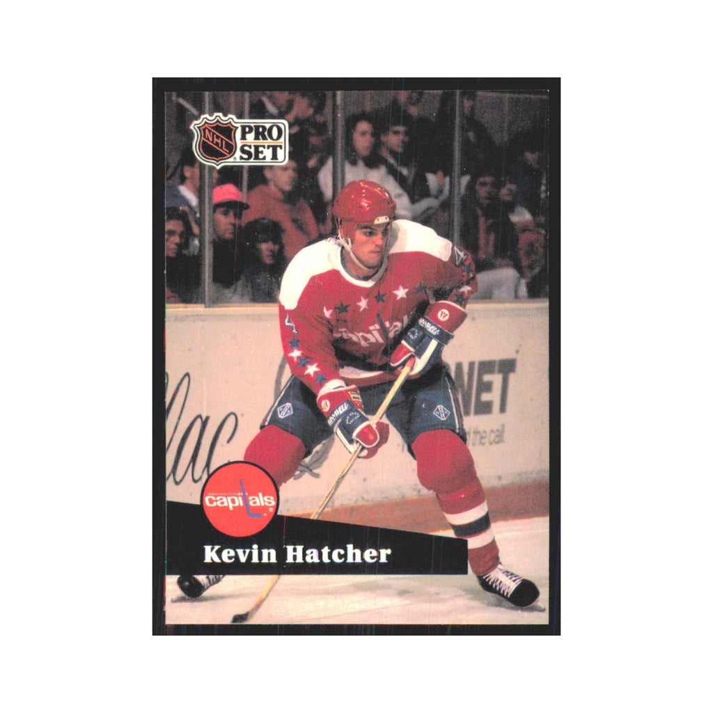 1991 Pro Set Kevin Hatcher Washington Capitals #249