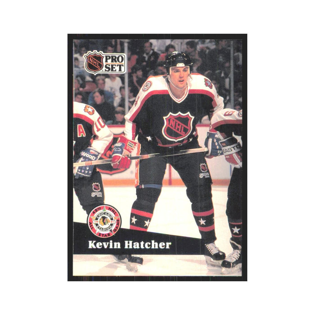 1991 Pro Set Kevin Hatcher Washington Capitals #316