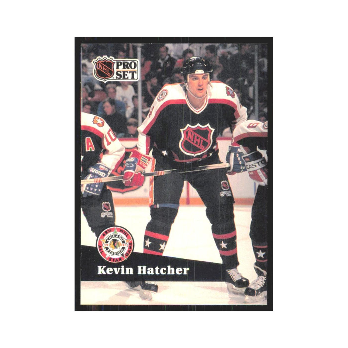 1991 Pro Set Kevin Hatcher Washington Capitals #316