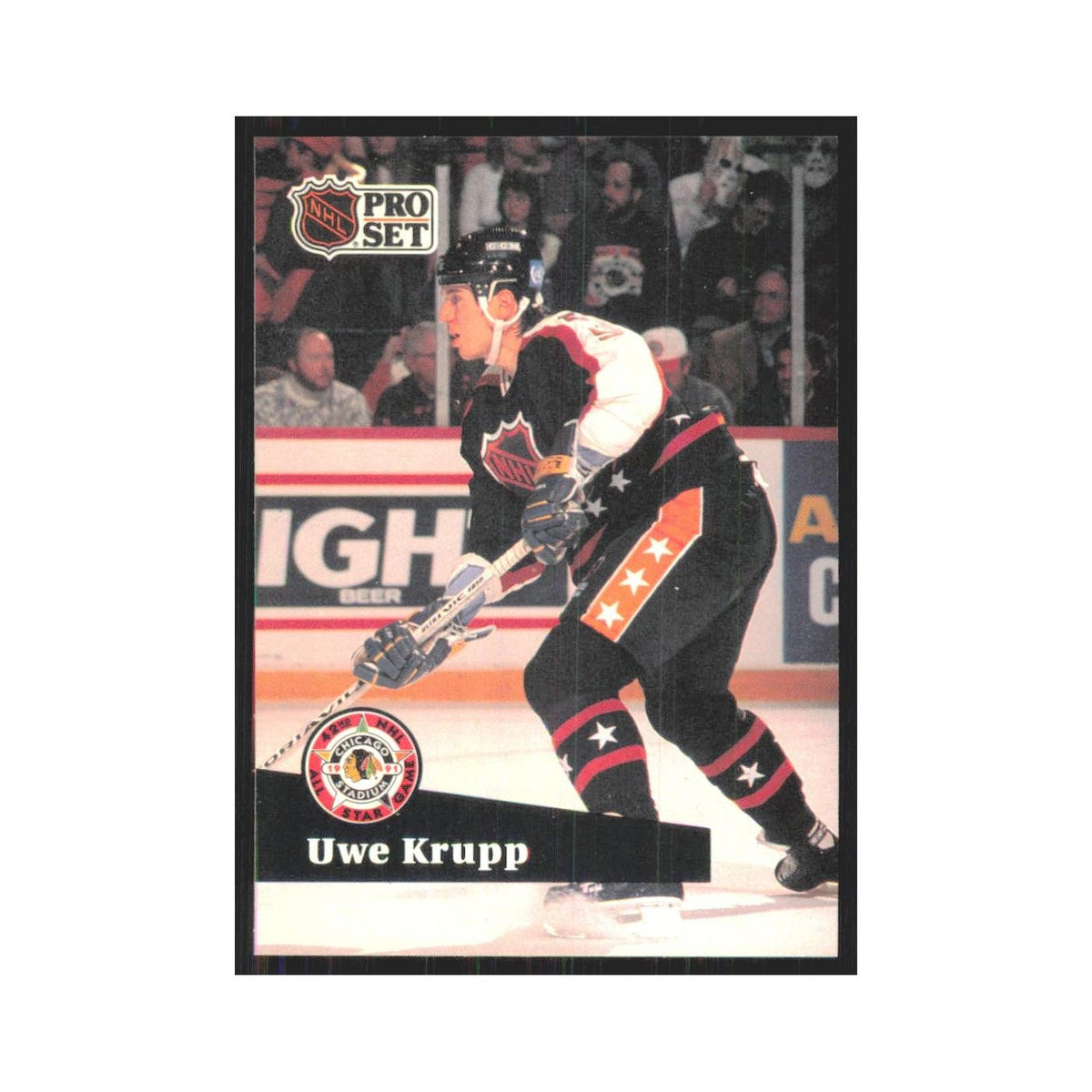 1991 Pro Set Uwe Krupp Buffalo Sabres #301