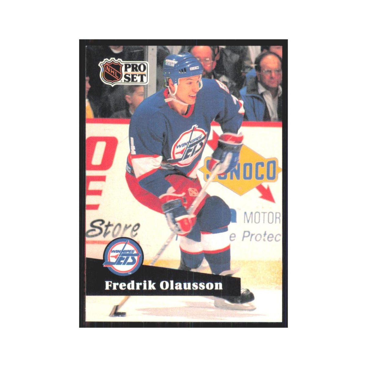 1991 Pro Set Fredrik Olausson Winnipeg Jets #264