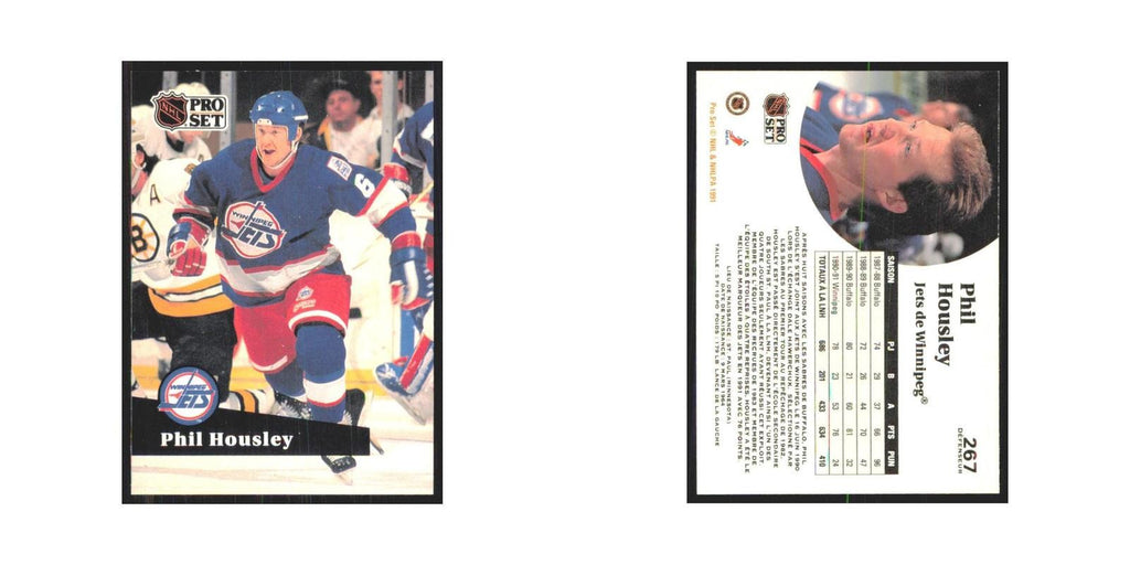 1991 Pro Set Phil Housley Winnipeg Jets #267