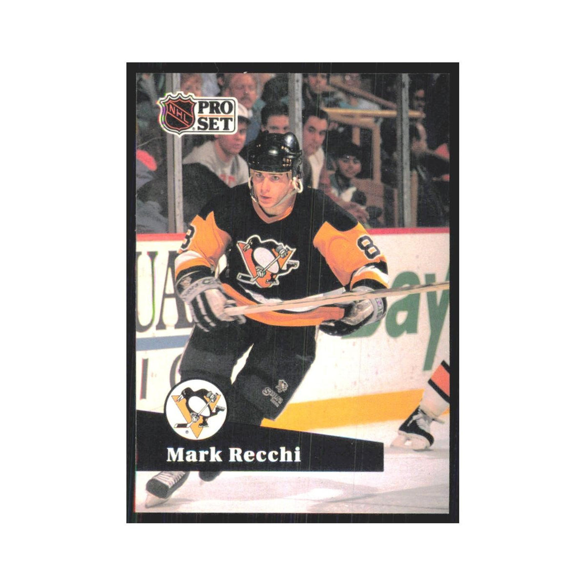 1991 Pro Set Mark Recchi Pittsburgh Penguins #184