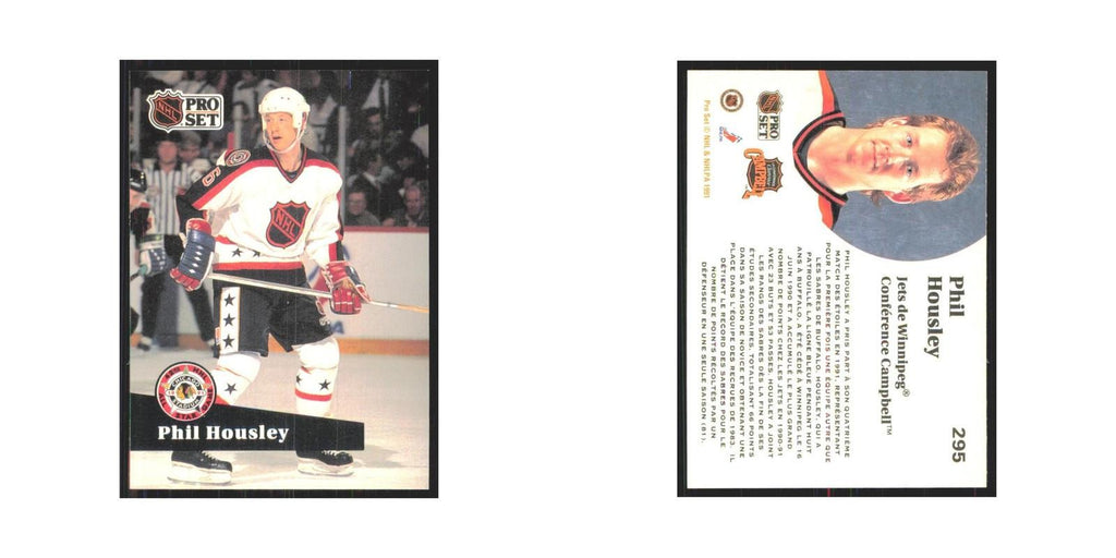 1991 Pro Set Phil Housley Winnipeg Jets #295