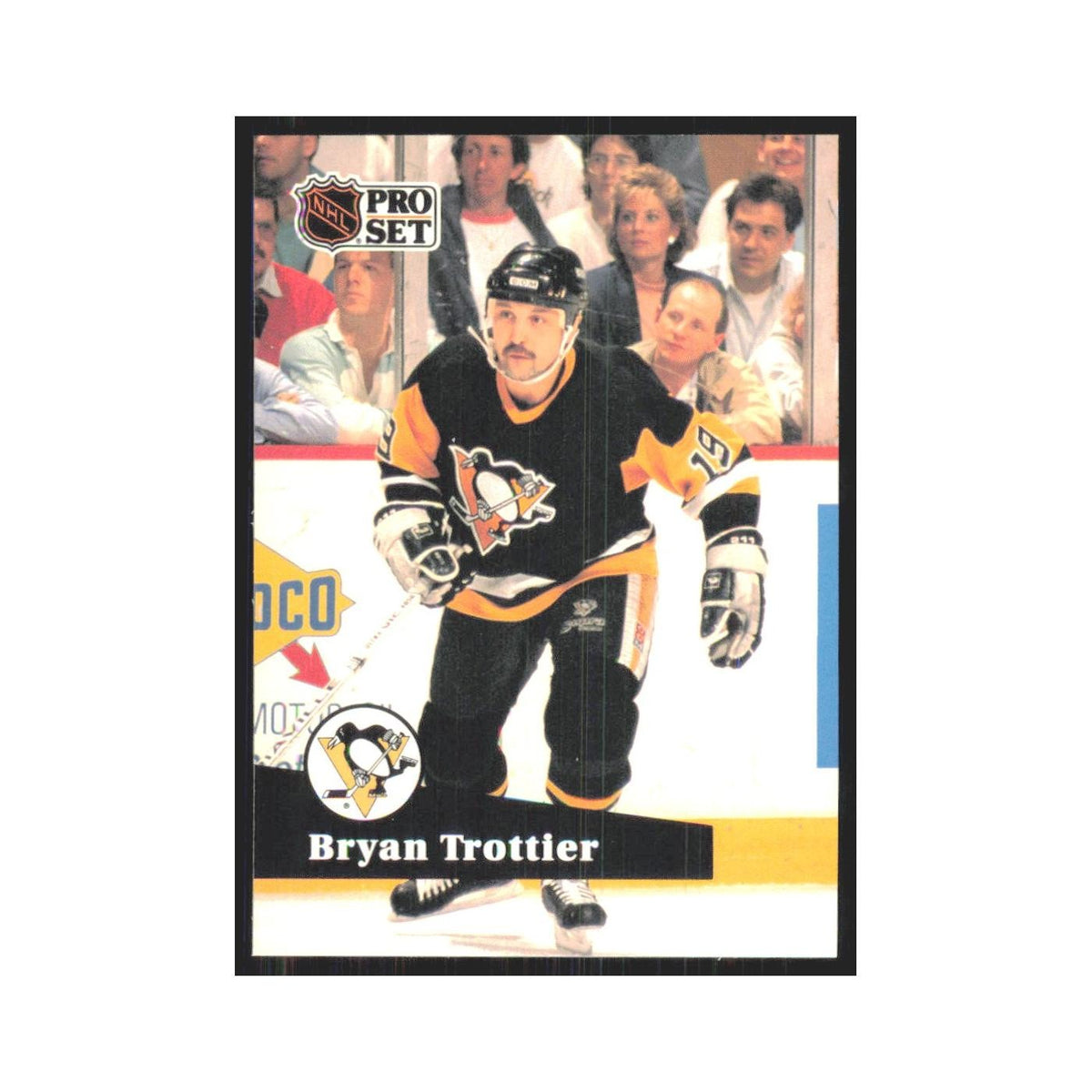 1991 Pro Set Bryan Trottier Pittsburgh Penguins #192