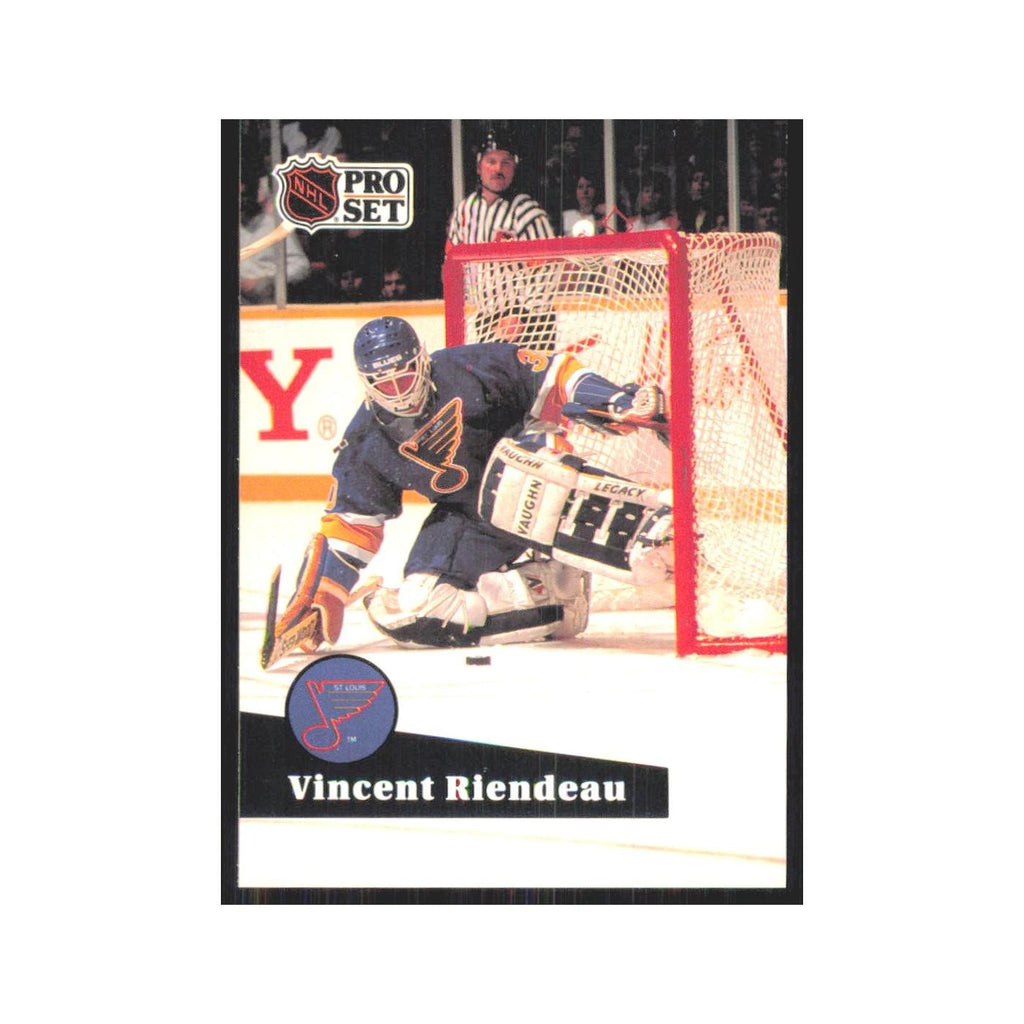 1991 Pro Set Vincent Riendeau St. Louis Blues #213