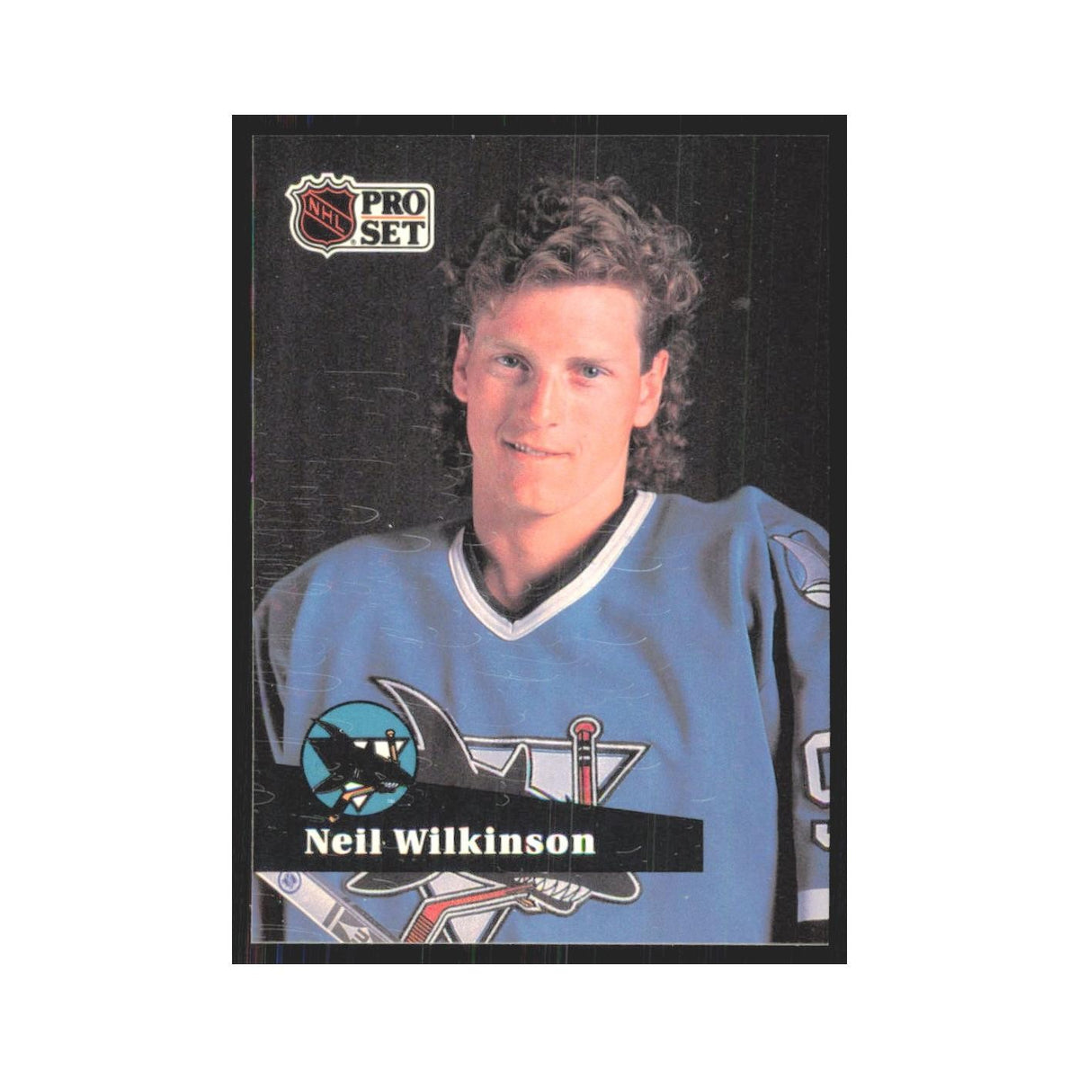 1991 Pro Set Neil Wilkinson San Jose Sharks #328