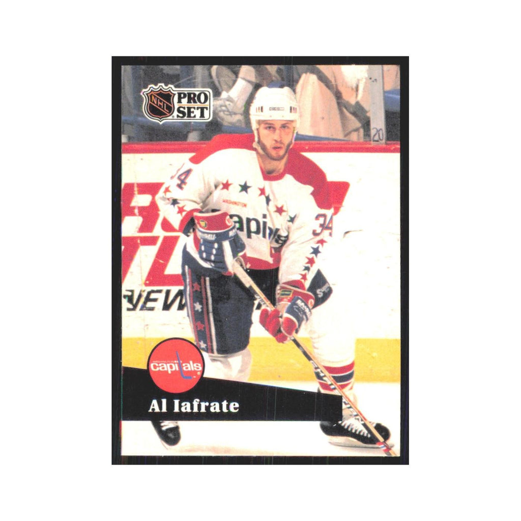 1991 Pro Set Al Iafrate Washington Capitals #250
