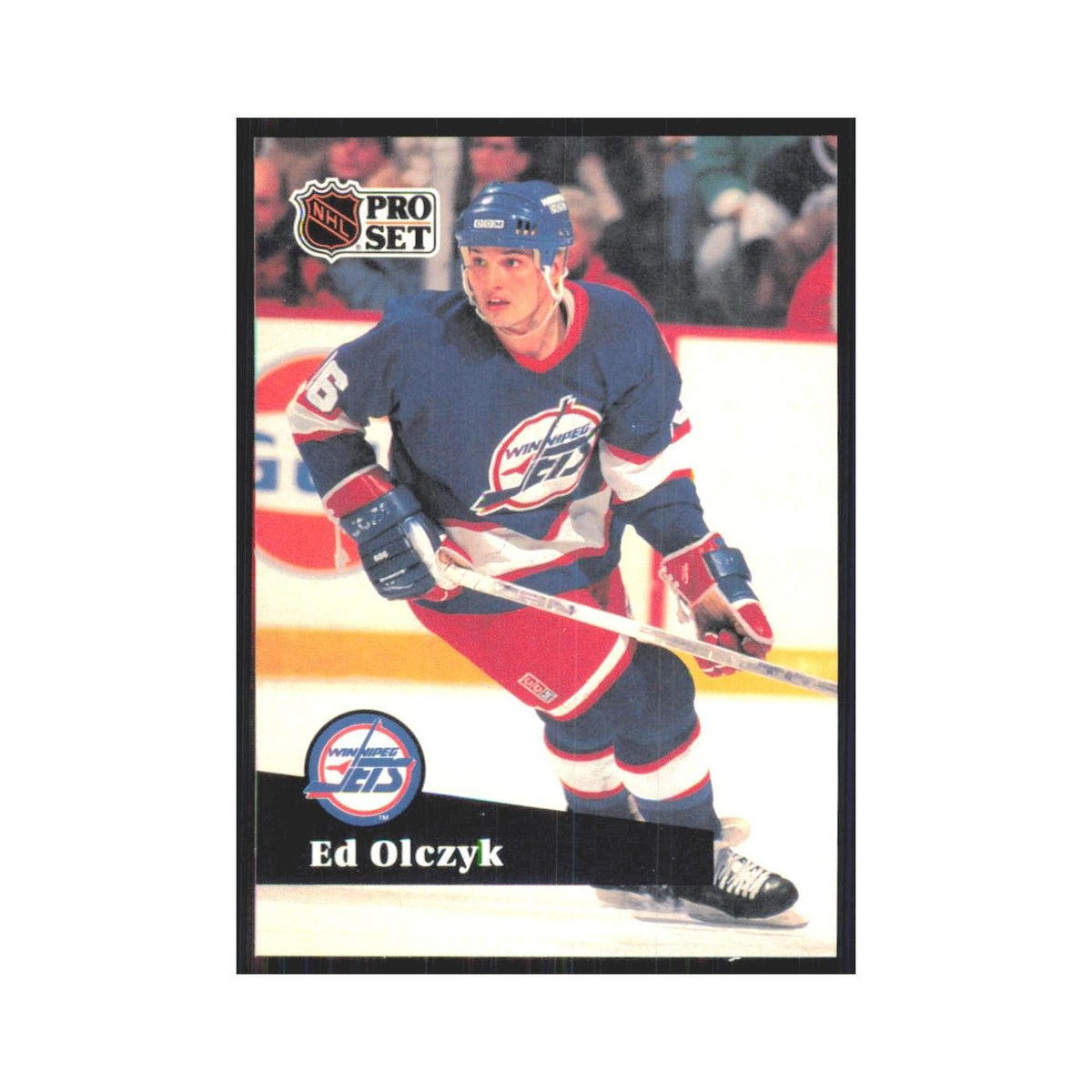 1991 Pro Set Ed Olczyk Winnipeg Jets #265