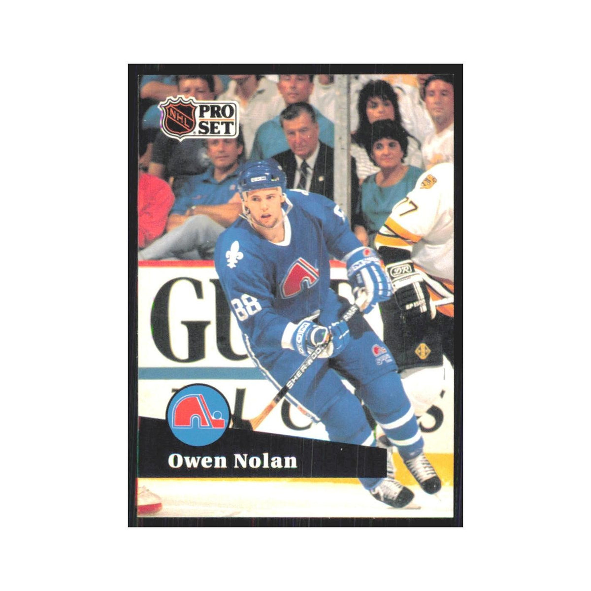 1991 Pro Set Owen Nolan Quebec Nordiques #196
