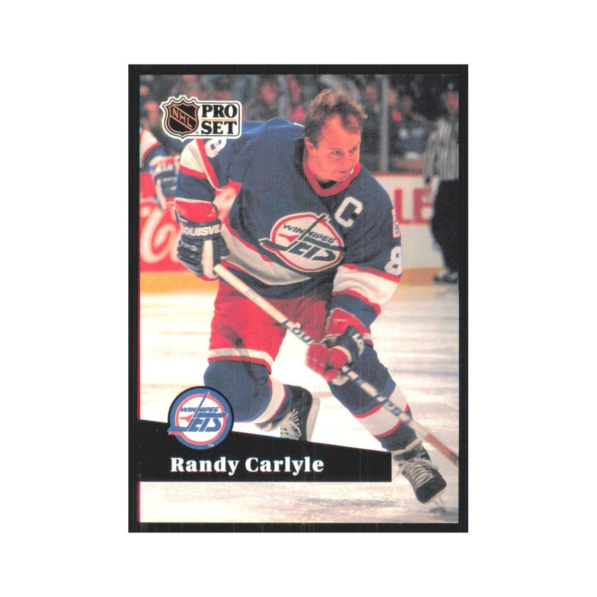 1991 Pro Set Randy Carlyle Winnipeg Jets #273