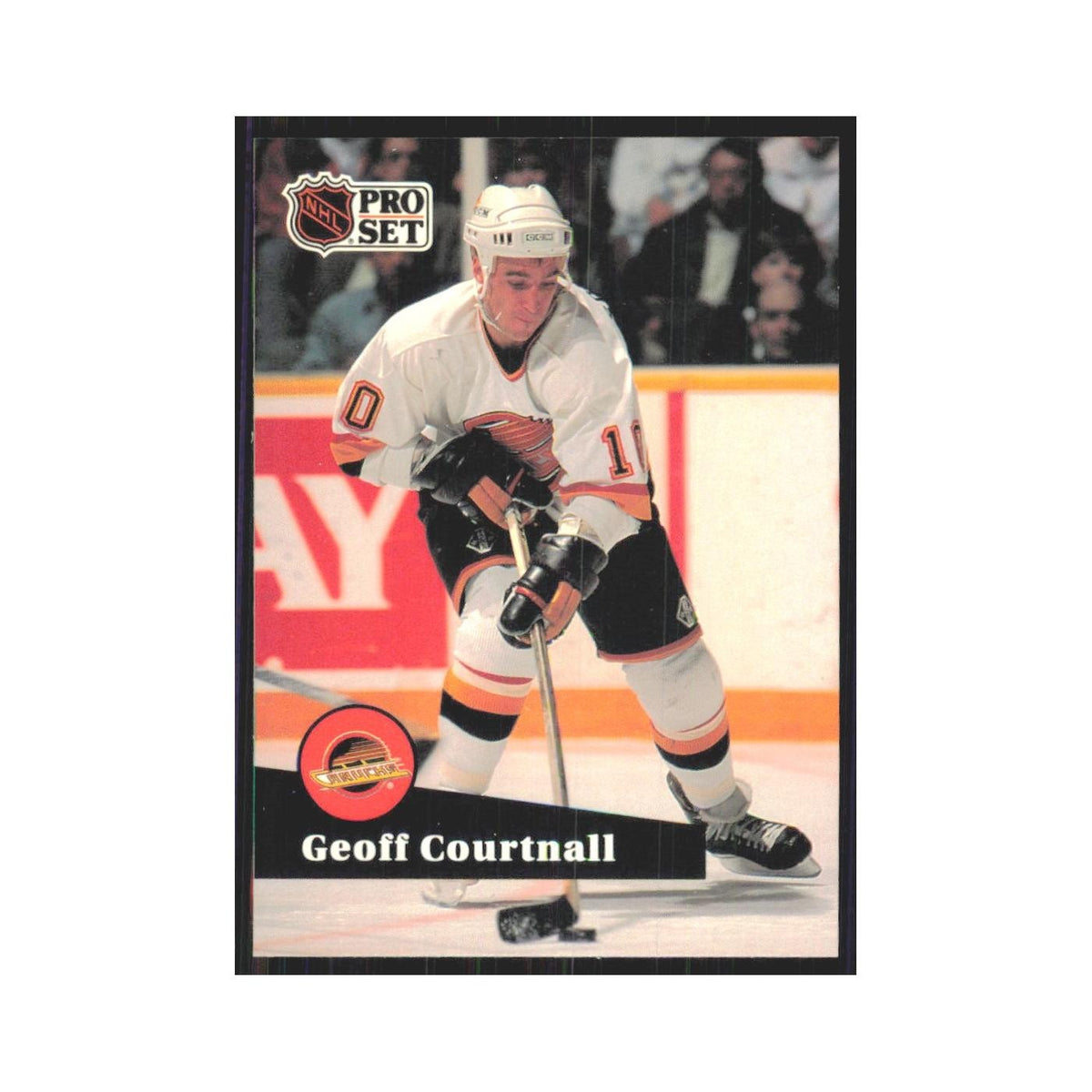 1991 Pro Set Geoff Courtnall Vancouver Canucks #245