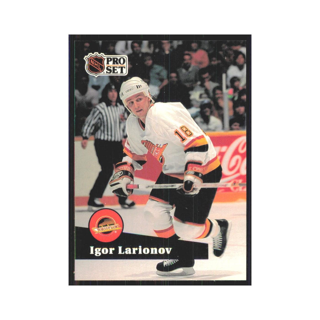 1991 Pro Set Igor Larionov Vancouver Canucks #246