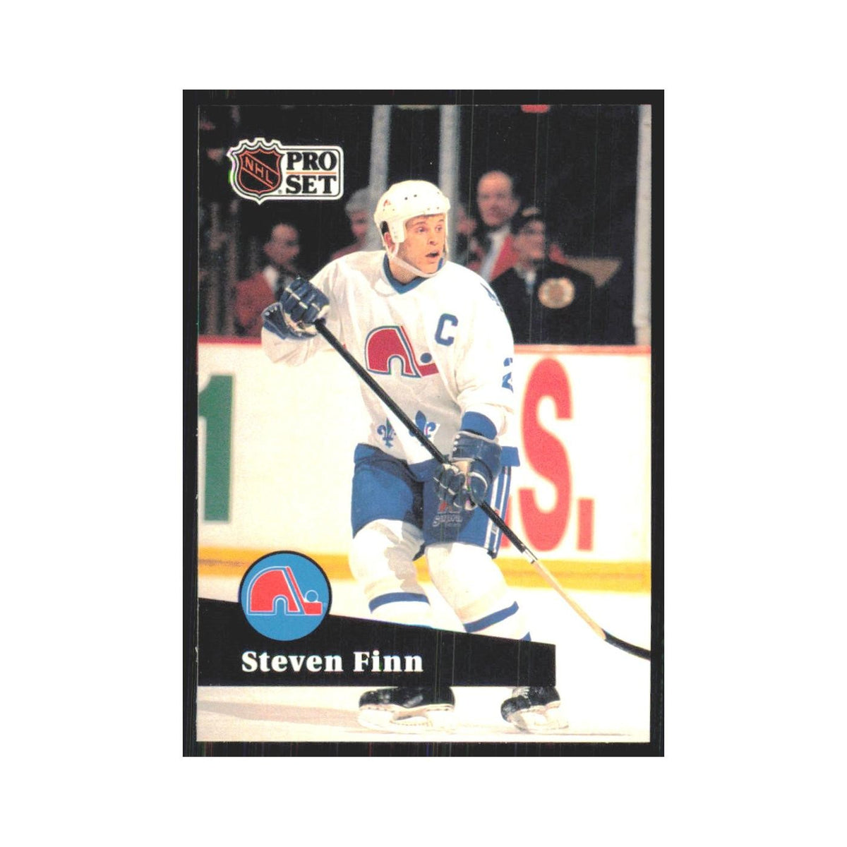 1991 Pro Set Steven Finn Quebec Nordiques #204